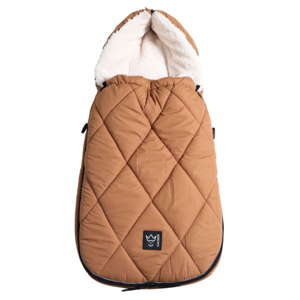 Chancelière pour poussette XL TOO - Caramel/crème