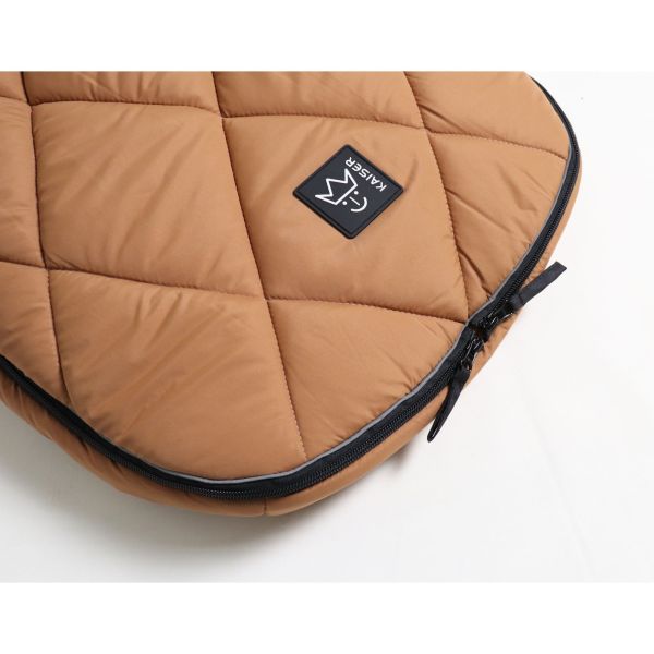 Chancelière pour poussette XL TOO - Caramel/crème