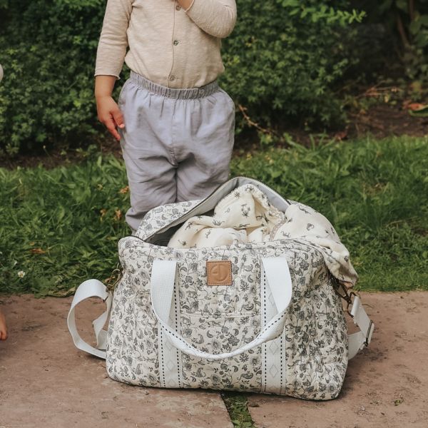 Sac à langer Quilted Garden Leo Toile