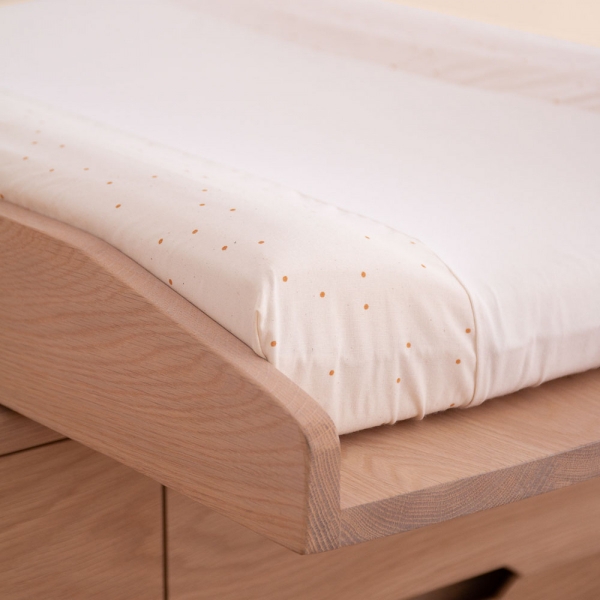 Housse de matelas à langer Calma Honey sweet dots