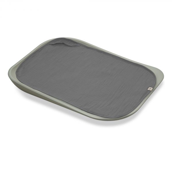 Serviette à langer pour matelas à langer Dark Grey