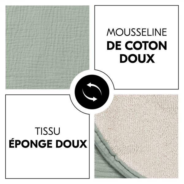 Serviette à langer pour matelas à langer Sage
