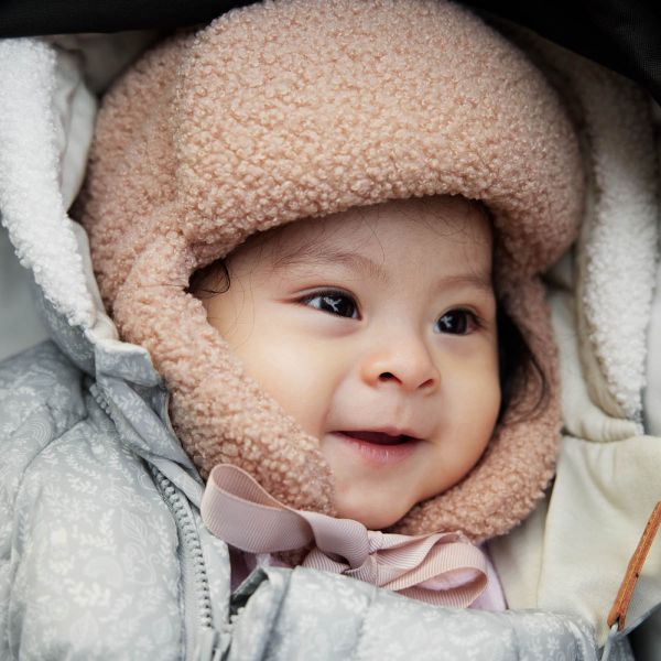 Chapka bouclette Pink 3 ans+