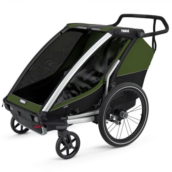 Remorque pour vélo Chariot Cab 2 Cypress Green