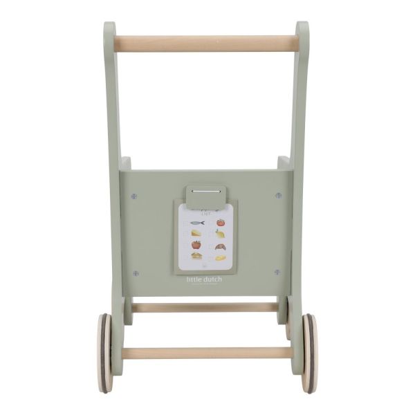 Chariot de courses en bois FSC