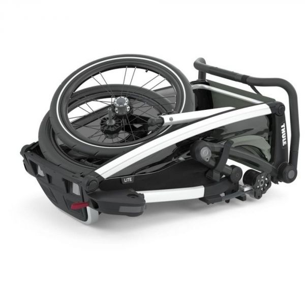 Remorque pour vélo Chariot Lite 1 Agave