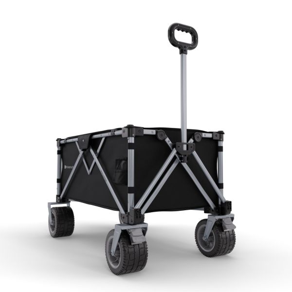 Chariot de transport pliable Rollster Noir