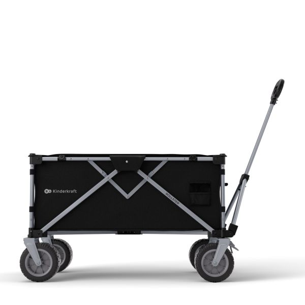 Chariot de transport pliable Rollster Noir