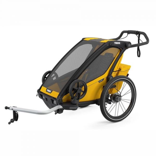 Remorque pour vélo Chariot Sport 1 Spectra yellow