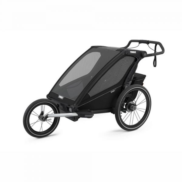 Remorque pour vélo Chariot Sport 2 Black on black