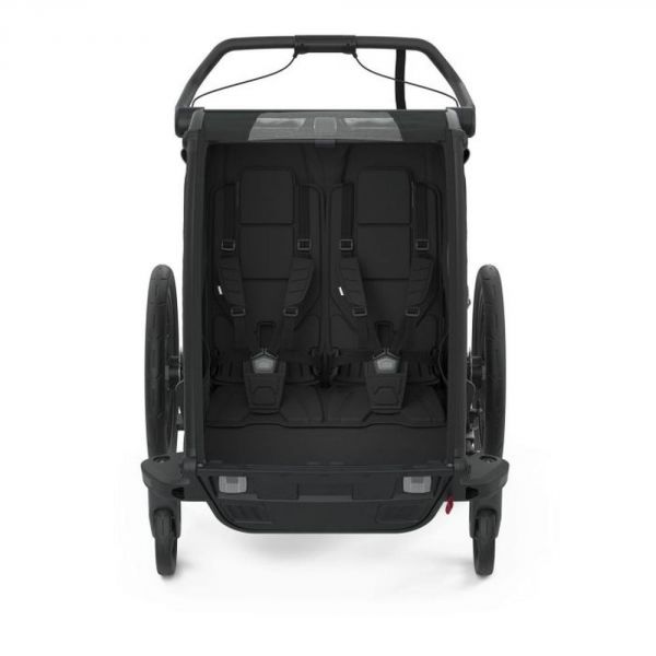 Remorque pour vélo Chariot Sport 2 Black on black