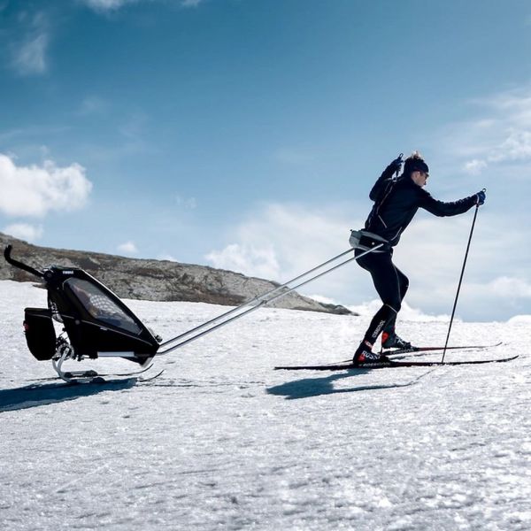 Remorque pour vélo Chariot Sport 2 Black on black