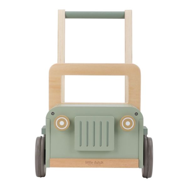 Chariot Voiture de Safari en bois - Vert