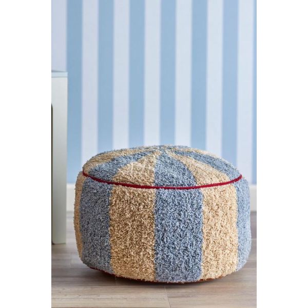 Pouf enfant Charoline - Bleu