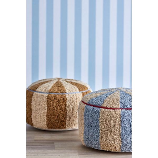 Pouf enfant Charoline - Bleu