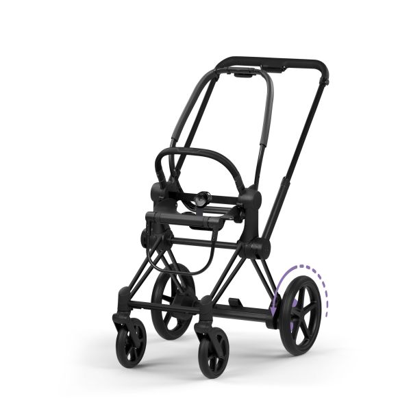 Châssis poussette électrique e-Priam 3 Matt Black