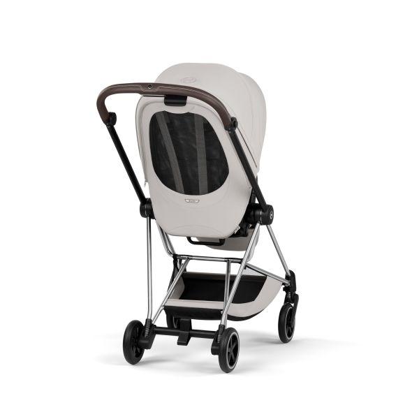 Poussette compacte Mios 4 City Grey châssis Chrome