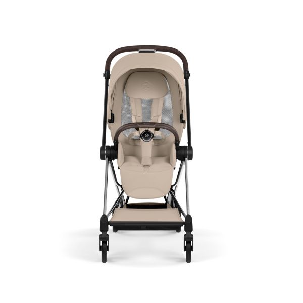 Poussette compacte Mios 4 Cozy Beige châssis Chrome