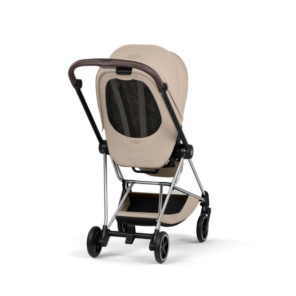 Poussette compacte Mios 4 Cozy Beige châssis Chrome