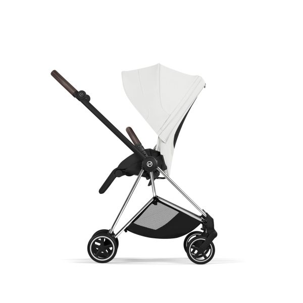 Poussette compacte Mios 4 Off White châssis Chrome