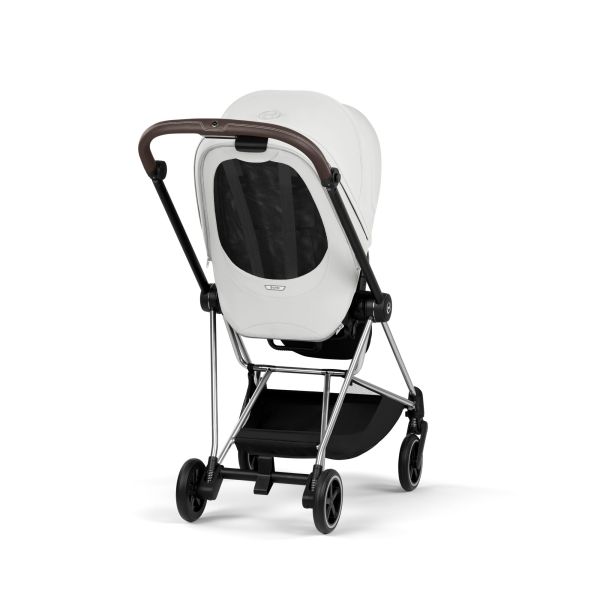 Poussette compacte Mios 4 Off White châssis Chrome