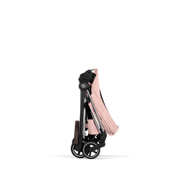 Poussette compacte Mios 4 Peach Pink châssis Chrome