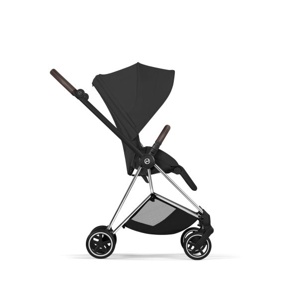 Poussette compacte Mios 4 Sepia Black châssis Chrome