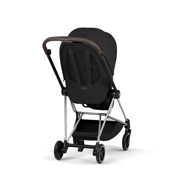 Poussette compacte Mios 4 Sepia Black châssis Chrome