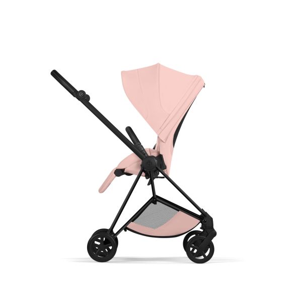 Poussette compacte Mios 4 Peach Pink châssis Matt Black