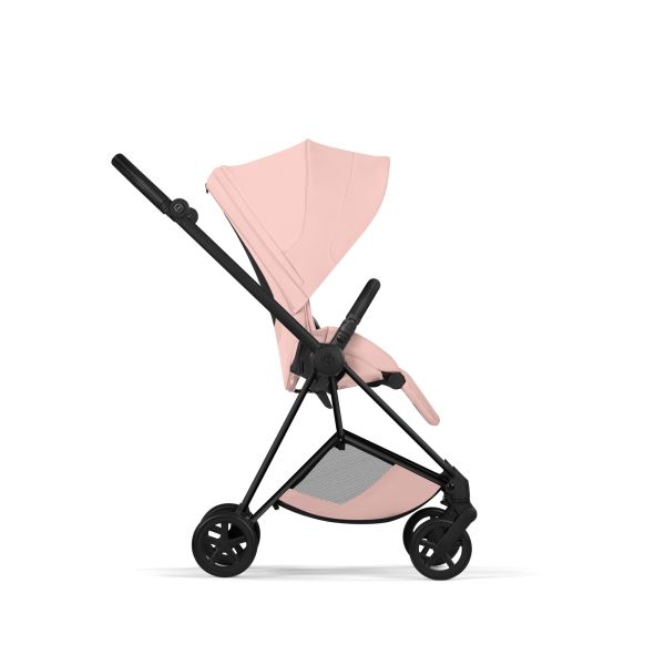 Poussette compacte Mios 4 Peach Pink châssis Matt Black