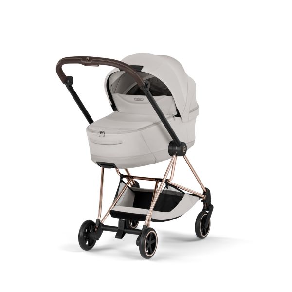 Poussette compacte Mios 4 City Grey châssis Rosegold