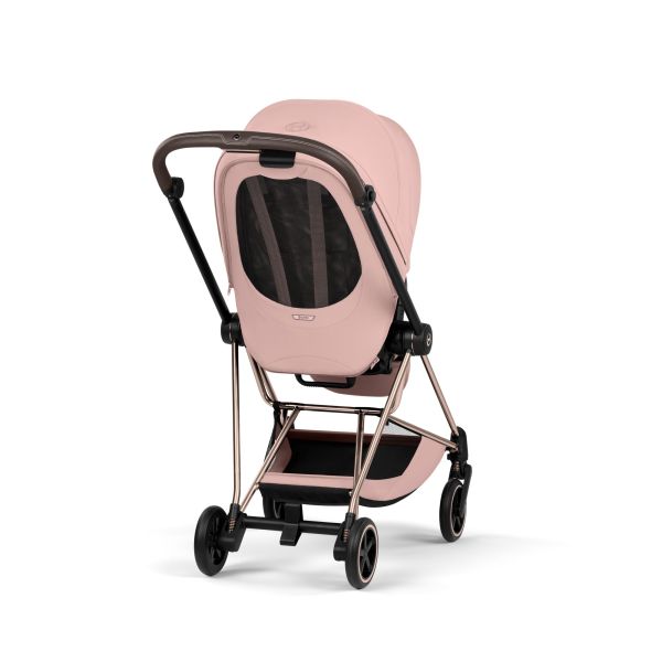 Poussette compacte Mios 4 Peach Pink châssis Rosegold