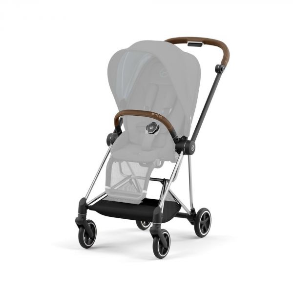 Châssis de poussette Mios 3 Chrome Brown