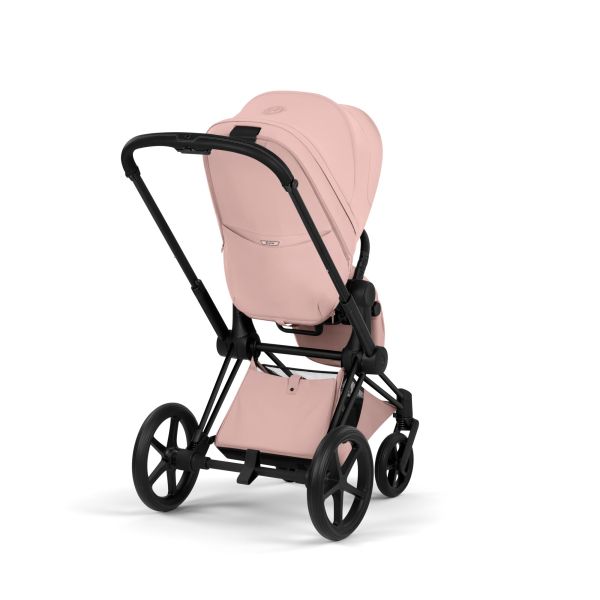 Poussette Priam 5 Peach Pink châssis Matt Black