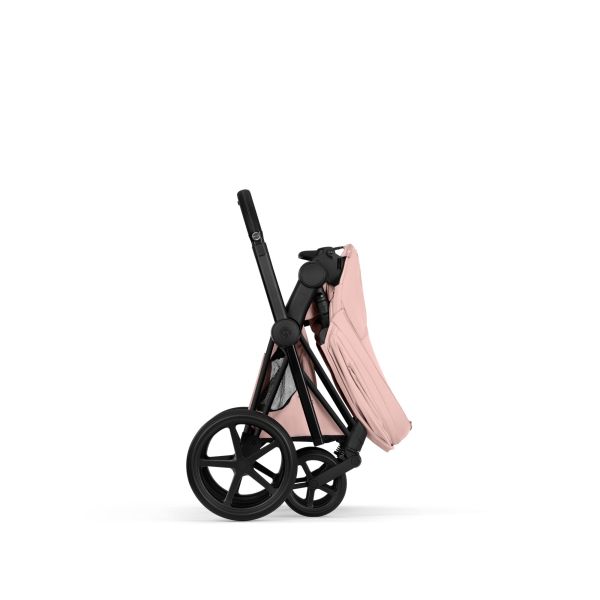 Poussette Priam 5 Peach Pink châssis Matt Black