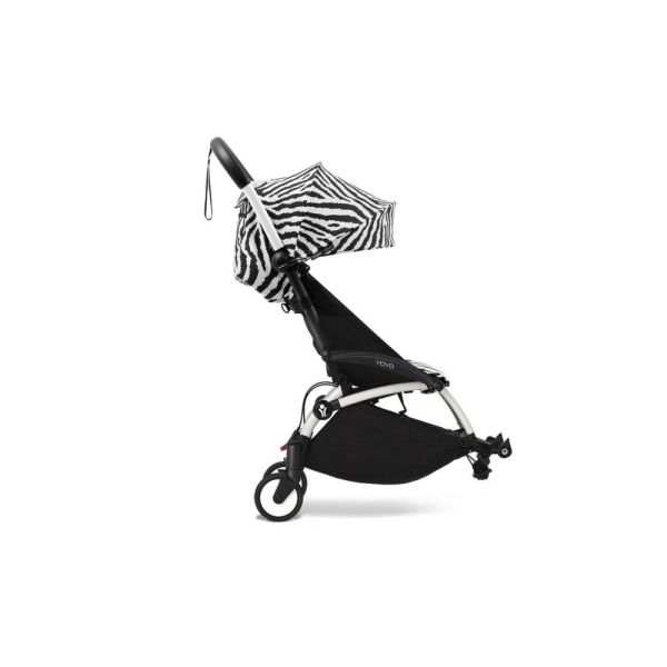 Châssis YOYO 3 Connect blanc avec assise Pack 6+ Zebra - Wild collection