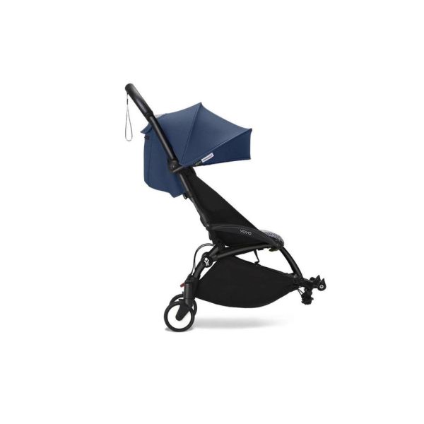Châssis YOYO 3 Connect noir avec assise Pack 6+ Bleu Air France