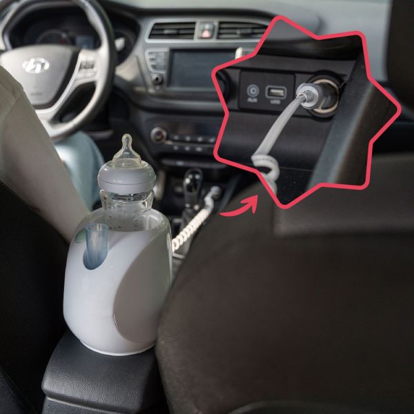 Chauffe biberon nomade Easy+ Pastel