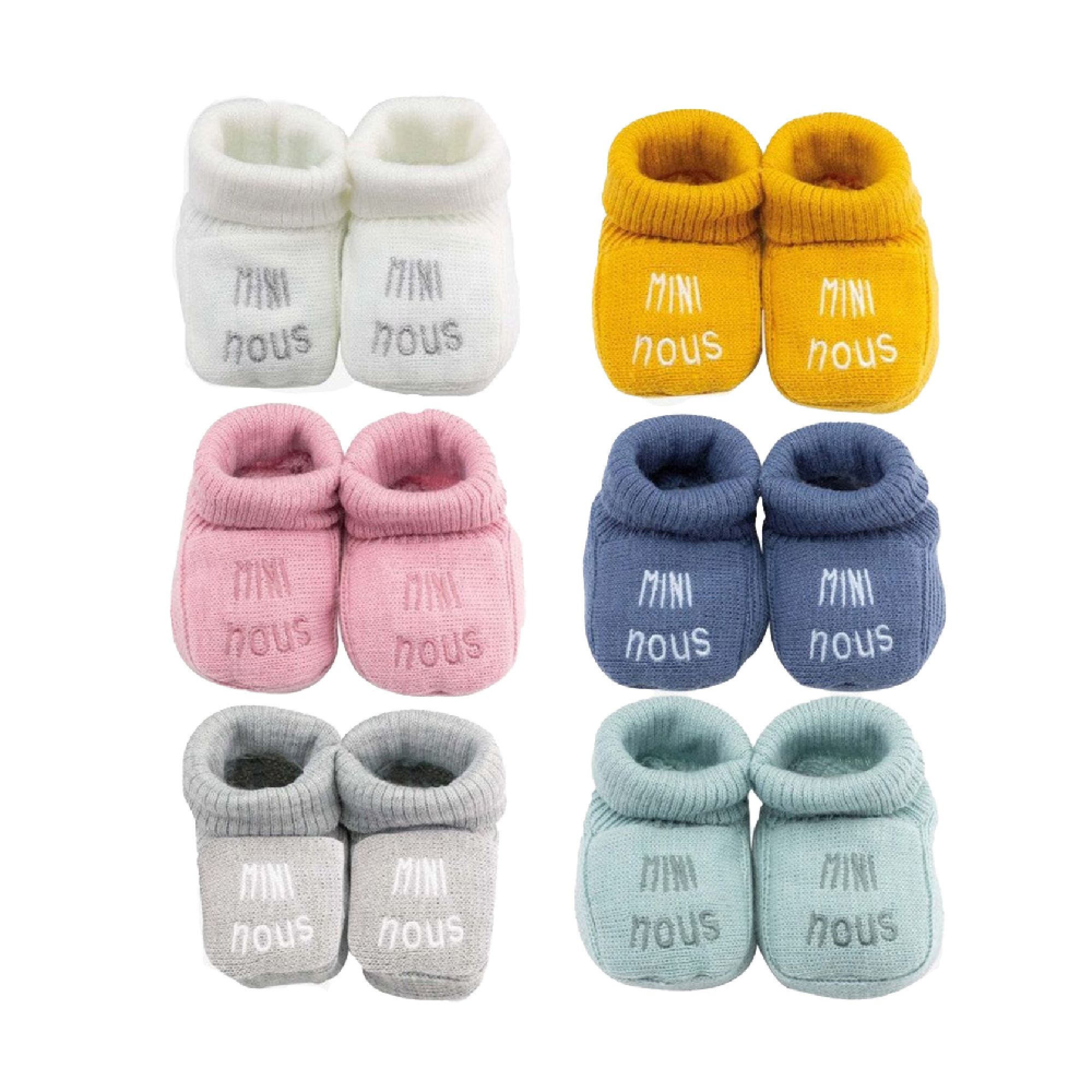 Chaussons naissance - Mini nous au meilleur prix