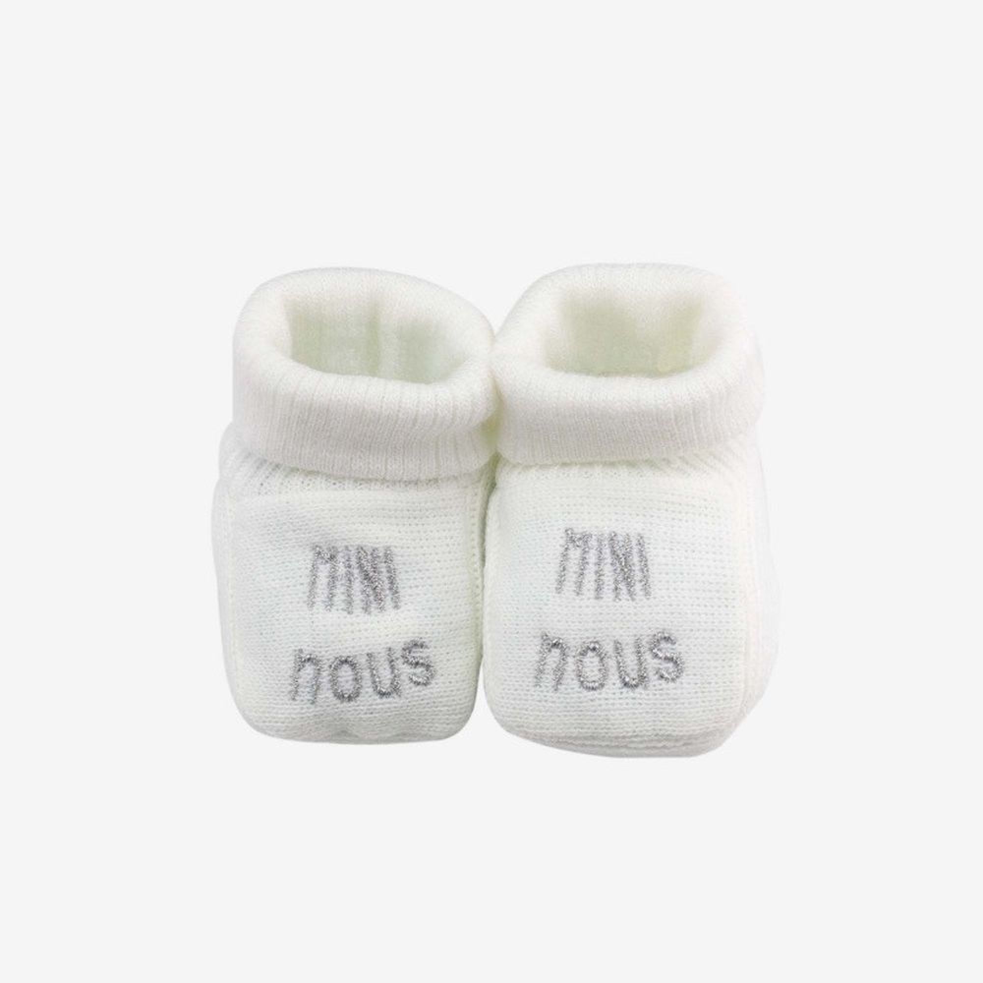 Chausson chaussette bébé en peau d'agneau - La Petite Boutique