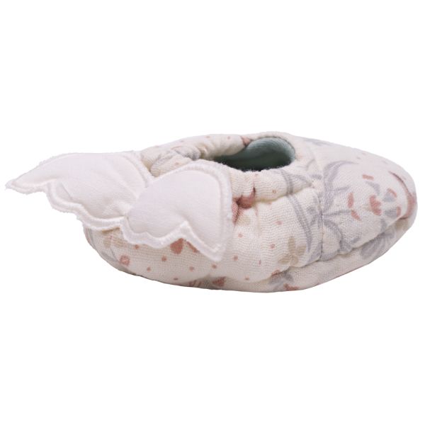 Chaussons ailes d'ange 0-6 mois imprimé jardin enchanté