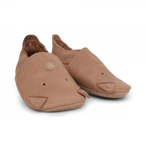 Chaussons bébé taille L Caramel Woof