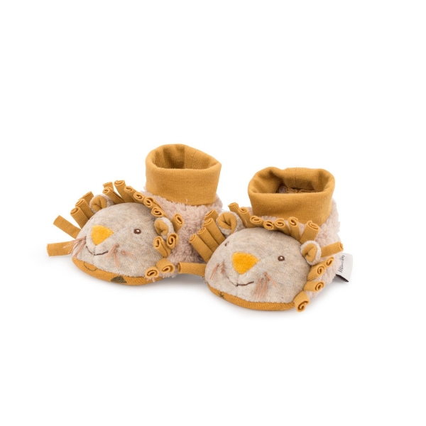 Chaussons bébé Lion Sous mon baobab