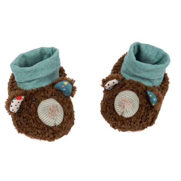 Moulin Roty Chaussons Bebe Ours Les Jolis Trop Beaux Made In Bebe Moulin Roty Chaussons Bebe Ours Les Jolis Trop Beaux Made In Bebe