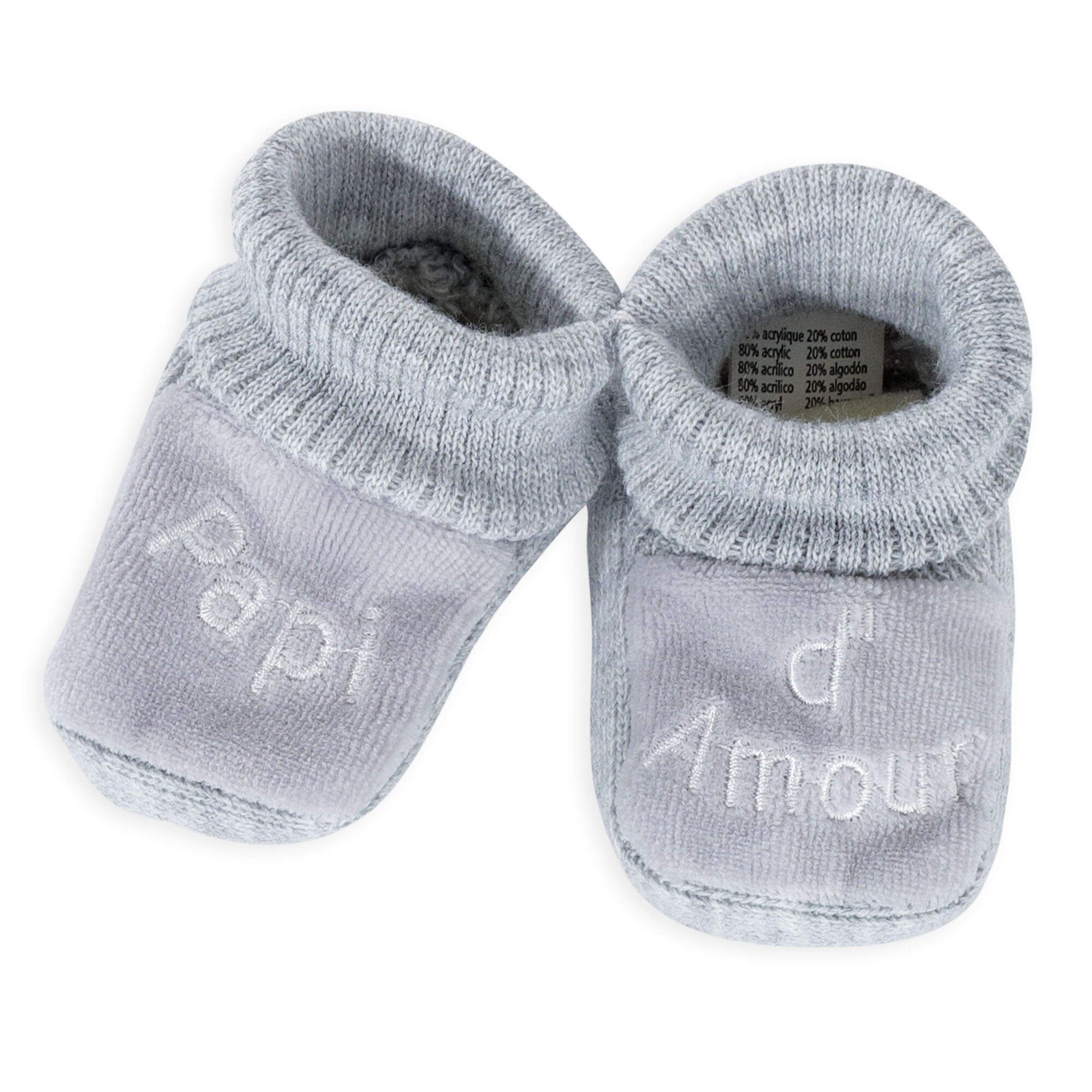 Paire de moufles bébé coton blanc TROIS KILOS SEPT, Vente en ligne de  Vêtements bébé