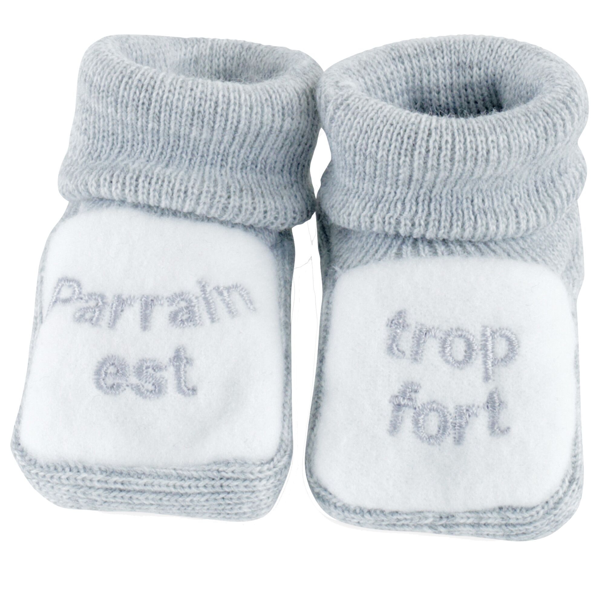 Chaussons naissance maman d'amour Trois Kilos Sept - Annonce grossesse