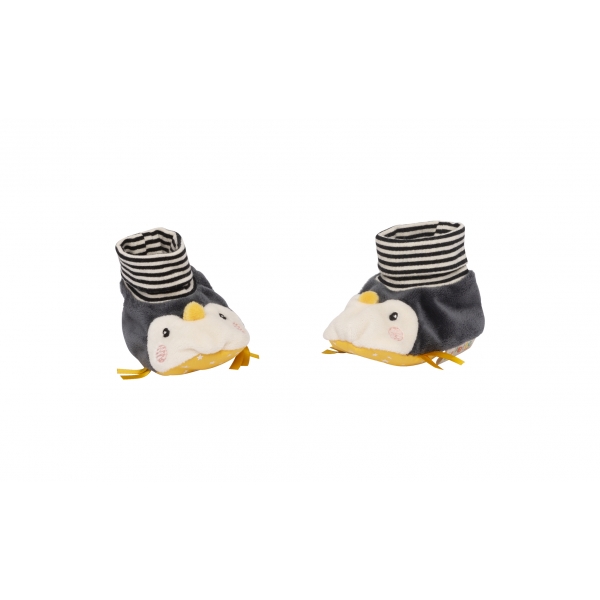Chaussons bébé pingouin - Les Nanouks
