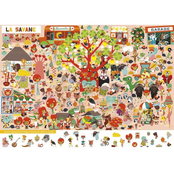 Livre enfant Collection Cherche et trouve - Animaux