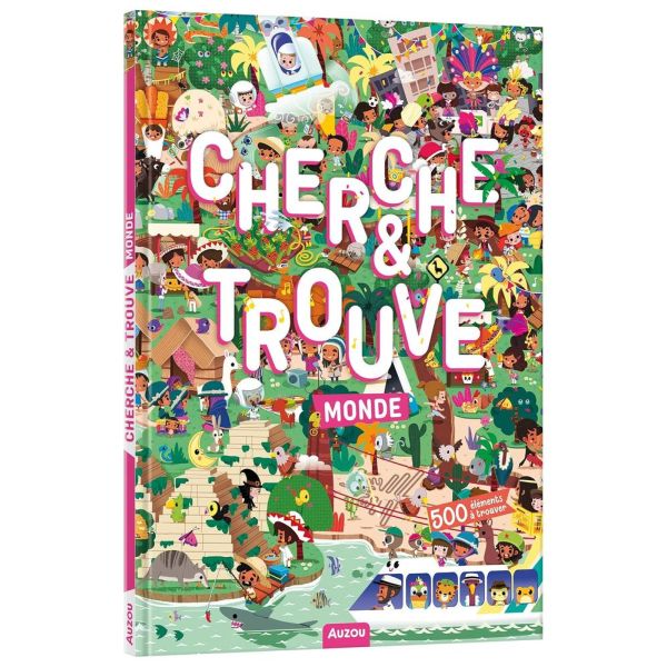 Livre enfant Collection Cherche et trouve - Monde
