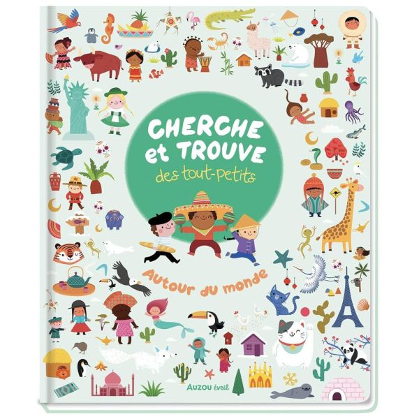 Livre enfant Collection Cherche et trouve - Autour du monde